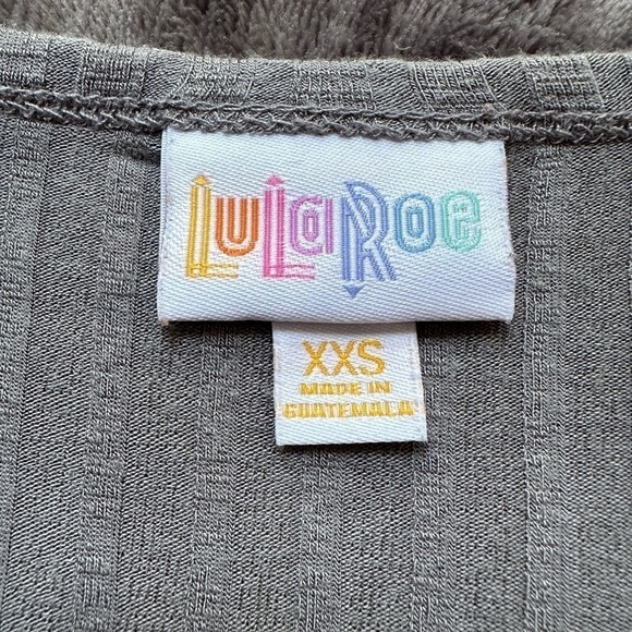 LULAROE gray stretchy dress - Picture 5 of 9